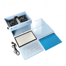 Sunshine SS 917C Stofvrije Werkbank: Verstelbare Windreinigingsruimte voor Telefoon- en iPad-reparatie