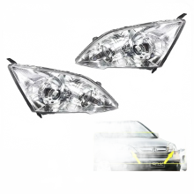 LED Headlight Assembly for Honda CR-V 2007-2011 - Clear Lens Front Bumper Replacement Accessories