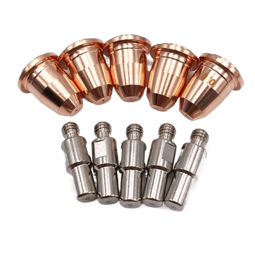 200-Piece S45 Plasma Torch Consumables Set: Pr0110 Electrodes & Pd0116 Nozzle Tips 7445010826852
