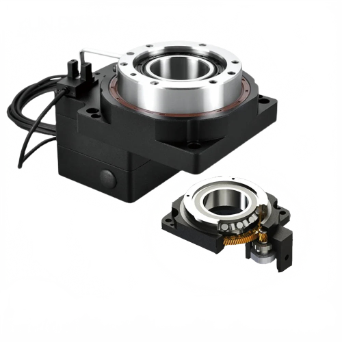 Precision CNC 4-Axis Motorized Rotary Table with Laser Marking and Indexing Plate