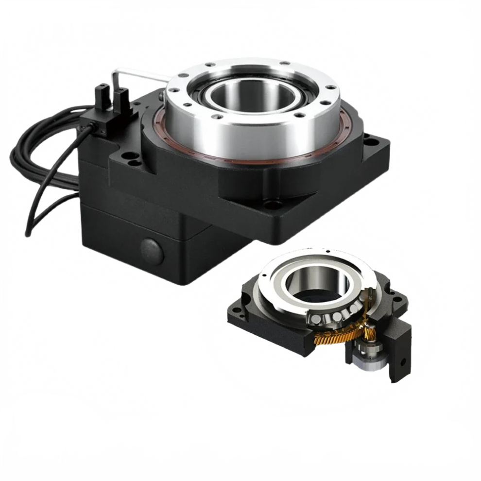 Precision Cnc 4-Axis Motorized Rotary Table With Laser Marking And Indexing Plate 7445015240202