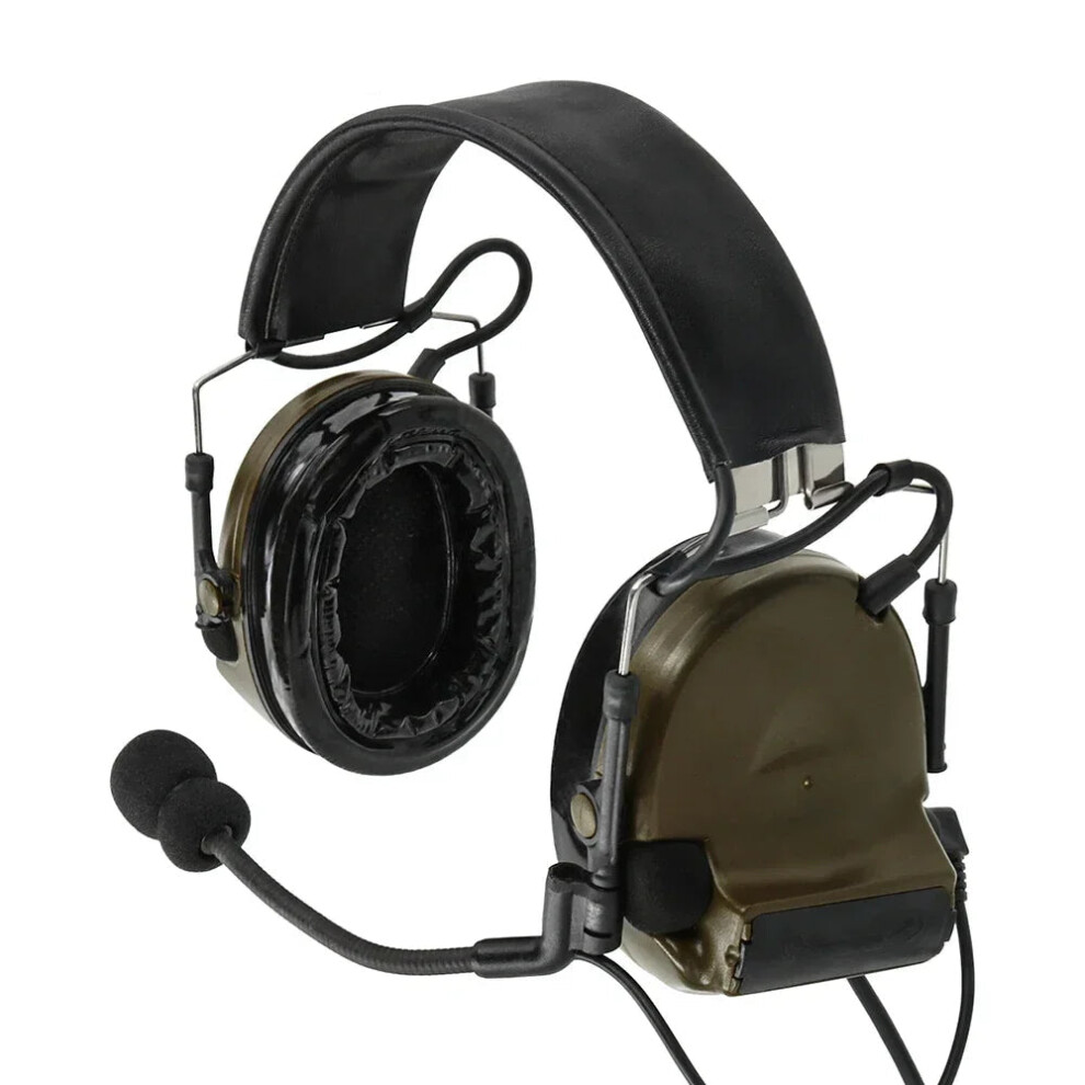 Tac-Sky Comta Ii Tactical Headset With Helmet Mount - Airsoft Hearing Protection & Noise Reduction Shooting Earmuffs 705353377457