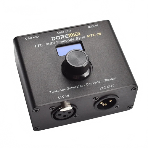 DoReMidi LTC-MTC Sync Device: Seamless MIDI & SMPTE Timecode Synchronization