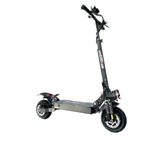 High-Performance 2400W Dual Motor Electric Scooter - 55km/h Max Speed, 10-Inch Wheels, 48V, 70km Range, Foldable Design