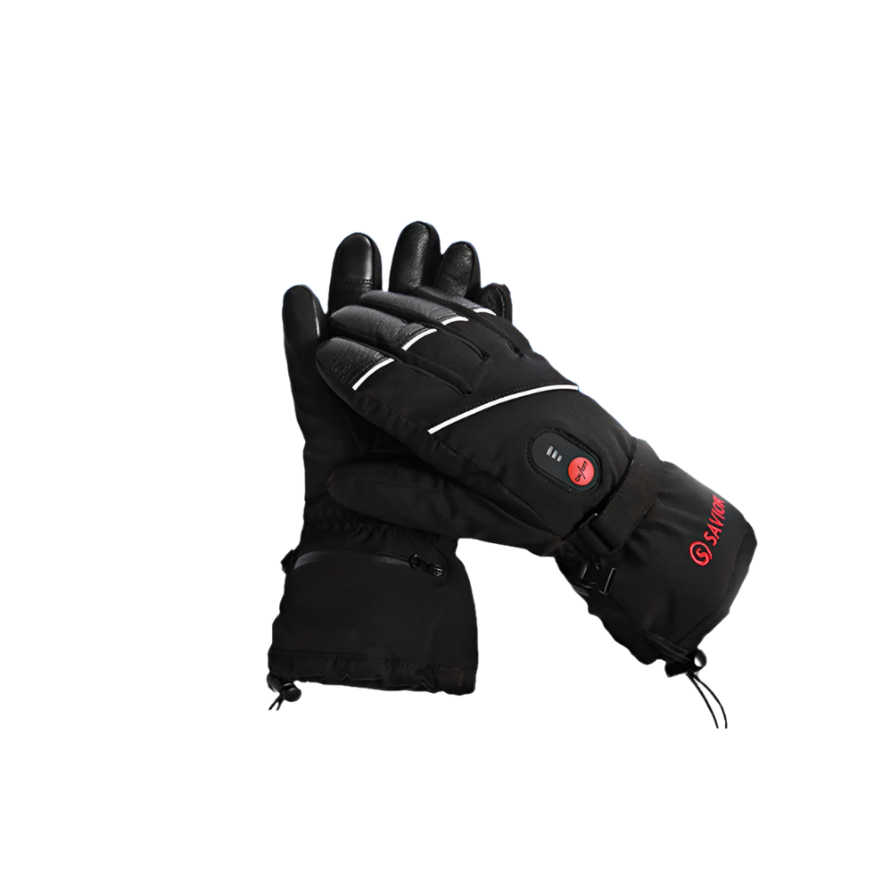 Savior 7V Rechargeable Heated Gloves - 3-Level Waterproof Thermal Gloves For Cycling & Skiing 744759923394