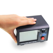 Nissei DG-503 Digital SWR Power Meter - 1.6-525MHz Shortwave UV Standing Wave Tester with 3.5-Inch LCD Display