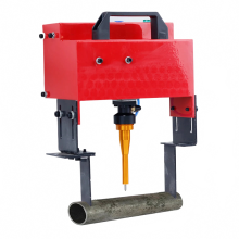 Draagbare pneumatische metalen dot-penmarkeermachine voor VIN-code, frame- en chassisnummers (100x20 mm, 220V/110V)