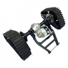 Electric 60V 1000W Rear Axle Motor with Differential for Go Kart, UTV, Buggy, Quad, ATV, and Snowbike with Snow & Sand Tracks