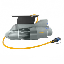 Advanced Teleoperated Steering System with Power Fin Electric Motor for Inflatable Boats, SUP Paddle Boards, and Fishing Kayaks