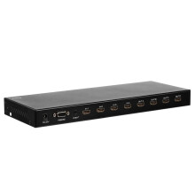 Egolden 4x4 HDMI Matrix Switch: 4 In 4 Out Audio Video Conference Distributor with RS232 & Infrared Control