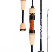 Purelure Ultraleichte ForellenruteBFS Casting- und Spinnrute für Reisen mit Fuji Alconite-Ringen zum Bachangeln