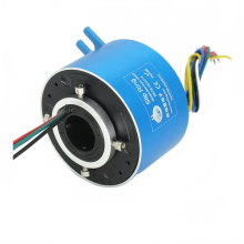 Electroica Rotate 6 Circuit 20A Conductive Slip Ring with 25.4mm Bore for Through-Hole Applications