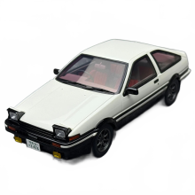 Toyota Sprinter Trueno AE86 1985 Resin Model - Jumping Light Edition, Perfect Holiday Gift for Car Enthusiasts