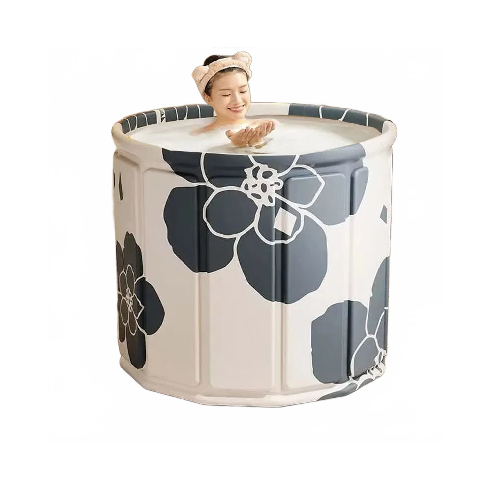 Portable Foldable Hot Ice Bathtub for Adults - Installation-Free Soaking Spa Tub for Family Bathroom-image-OPC-PMGHJHD-NEW