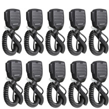 10-Pack KMC-60 Handheld Microphones for Kenwood NX & TK Series Radios