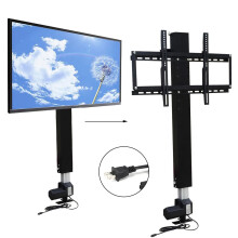 Motorized LCD TV Lift Stand with 700mm Stroke for 26-57 Inch TVs