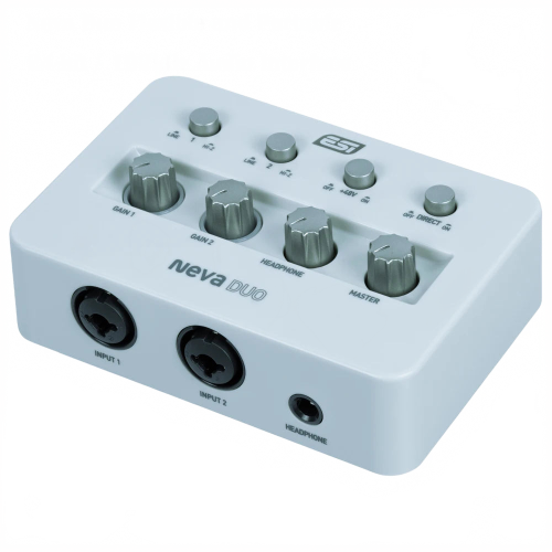 Neva Duo: Compact USB Audio Interface with Mic Preamp & ASIO 2.0 Support