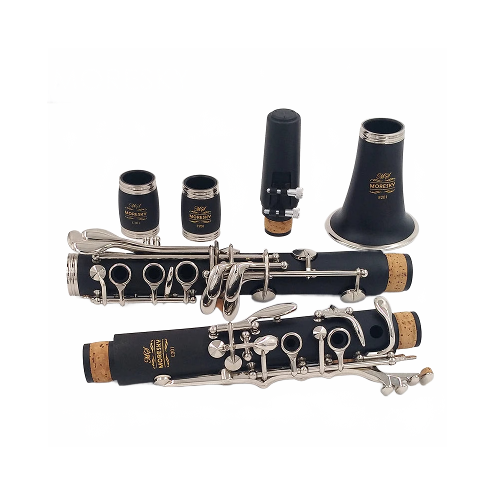Moresky E201 Professional C Key Clarinet 7445038012077
