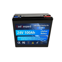 High-Capacity 32700 24V 100Ah LiFePO4 Battery with Built-in 100A BMS for RV, Solar, Marine, Overland & Off-Grid Applications