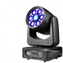 Fieryzeal 150W Bee Eye Beam Moving Head LightDMX512 RGBW mit 3 Prismeneffekten für Bühne, Disco, Party, Club, Bar und DJ-Shows