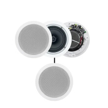 Built-In Class D Amplifier HiFi Ceiling Speakers for Home Theater - Indoor Stereo Sound System