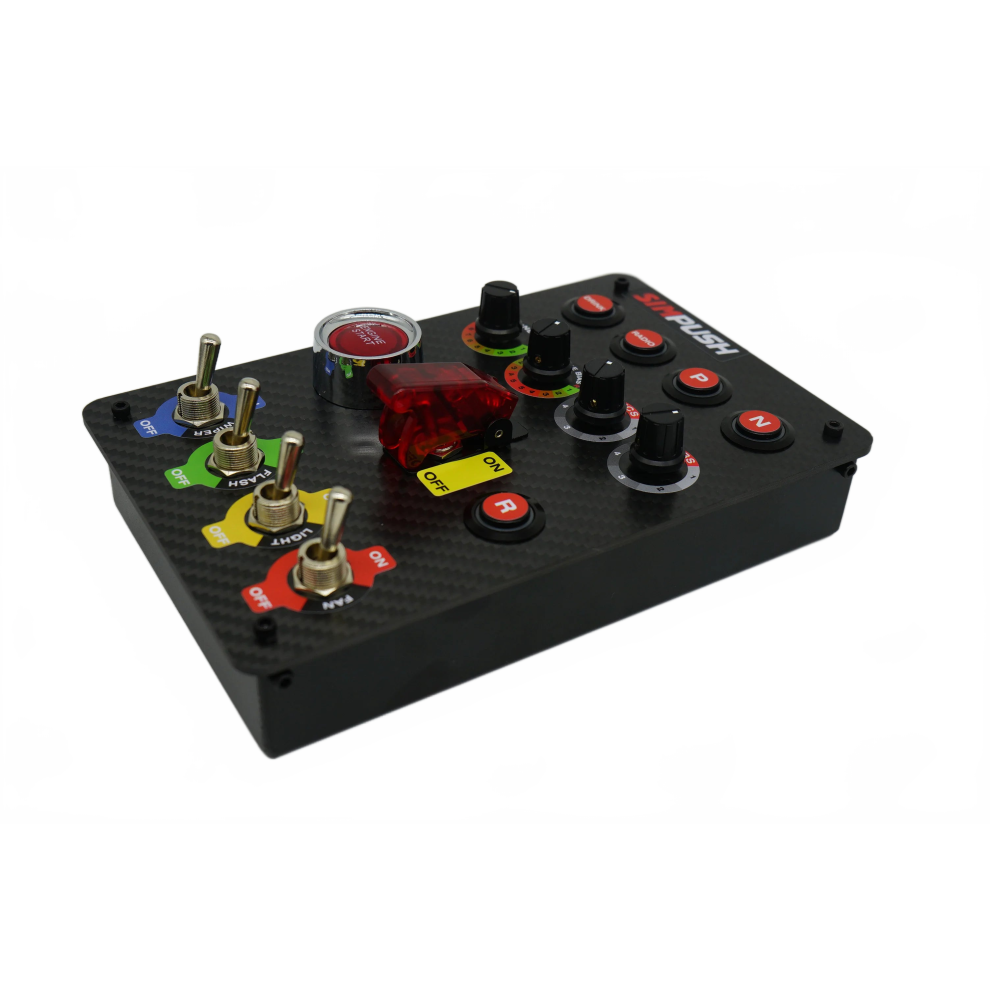 Ultimate Sim Racing Button Box For Simagic, Fanatec, Thrustmaster, And Simucube 7445050065051