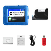 Compact 7mm Handheld Inkjet Printer for QR Codes, Barcodes, Batch Codes, Text, Dates, Numbers, Logos, and Expiry Dates