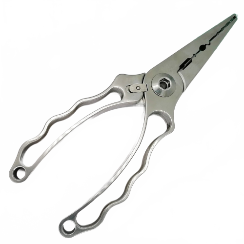 Premium Titanium Alloy TC4 Fishing Pliers with Ergonomic Grip and Multi-Functionality