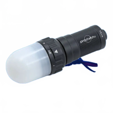 3000 lumen onderwater LED stroboscooplamp - brede straal, oplaadbaar 26650, IP68 waterdicht, 200 m diepte voor duiken