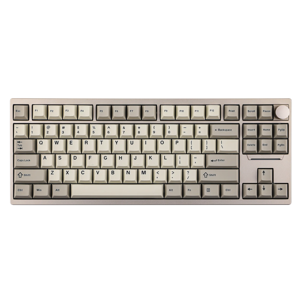 Epomaker P87 Qmk/Via Tkl Wireless Mechanical Keyboard With Cnc Knob, Rgb Backlight, And Usb-C Connectivity 313028587546