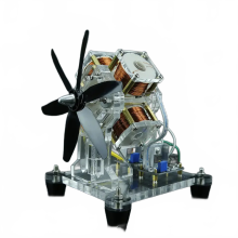 High-Speed DIY Brushless Motor Science Toy with Hall Sensor and Fan Blade