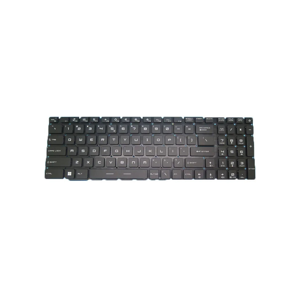 Msi V195122aj2 Japanese Rgb Backlit Laptop Keyboard - Colorful, No Frame 711181756371