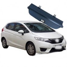 Rear Trunk Security Shade Tonneau Cargo Cover for Honda Jazz 2014