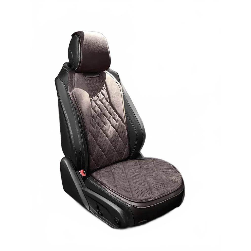 All-Season Breathable Car Seat Covers - Universal Fit Saddle Pad for Cool Comfort & Protection
