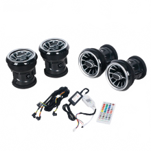 LED-turbine-luchtuitlaat en voorventilatie-omgevingslamp voor Jeep Wrangler JK (2007-2010)