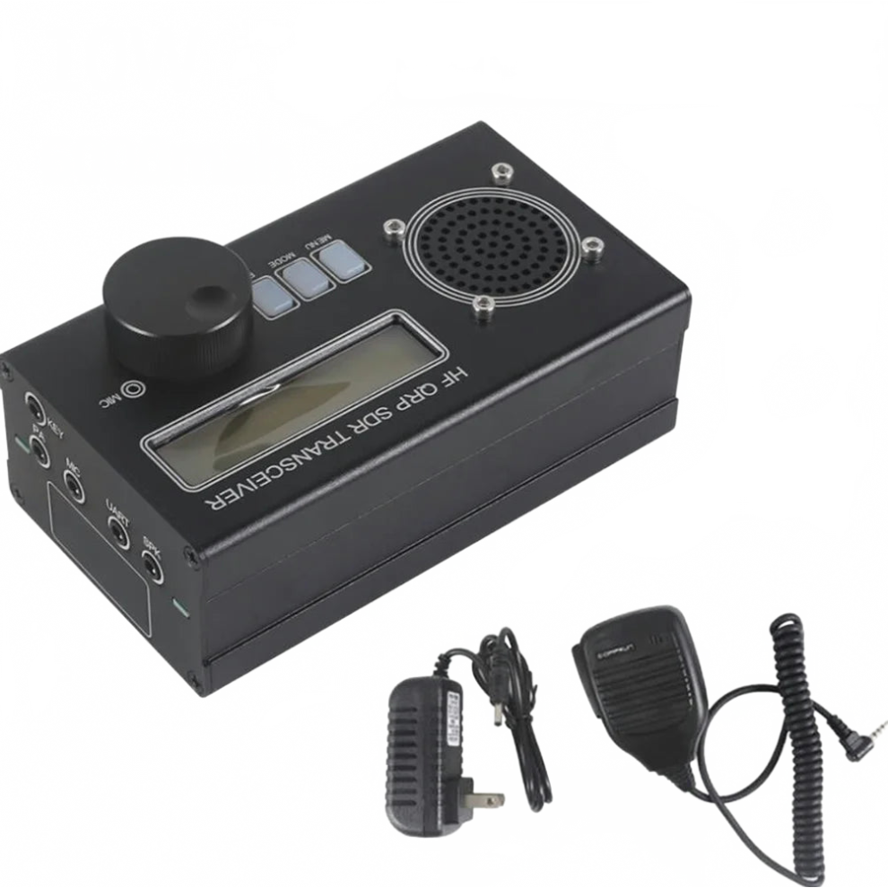 Compact Usdr Usdx 8-Band Shortwave Radio Transceiver With Ssb/Cw Qrp Capabilities, Built-In 6000Mah Battery, And Handheld Microphone 7445015064099