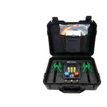 Duoyi DY517A Digital HVAC Manifold Gauge Set for R410A - Refrigeration Pressure, Freon Manometer & Temperature Tester