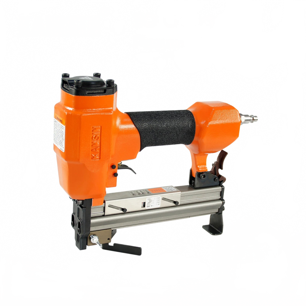 Kamsin V1015 Pneumatic Frame Nailer & Stapler - Versatile V-Type Nail Joining Gun For Picture Frame Assembly (7-15Mm) 705353439377