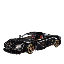 Snelle MOC-sportracewagenmodel met motor - 3.658-delige bouwstenenset voor kinderen - Perfect kerstcadeau