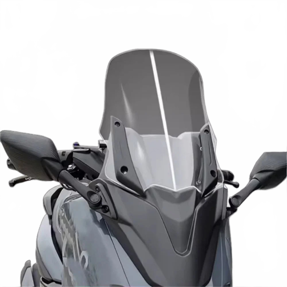 Enhanced Front Face Windshield Kit For Yamaha Nmax With Abs Mask And Long Rod Rearview Mirrors 7445038284269