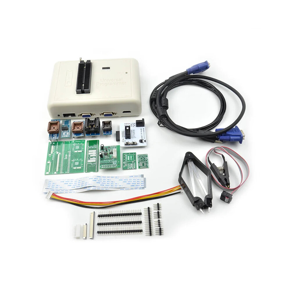 Rt809h Universal Programmer Kit With 11 Adapters And Customized Emmc Isp Board 313103054086
