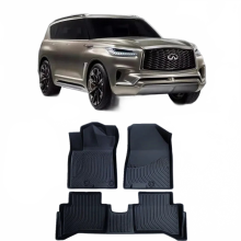 Custom Fit Waterproof Floor Mats for Infiniti QX56/QX80 - Complete Carpet Set