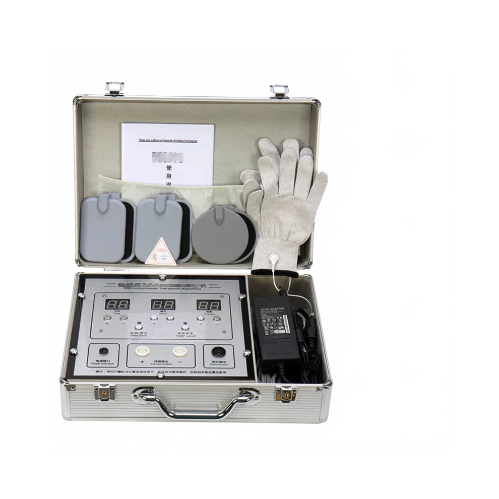 Bioelectric Dds Pulse Massager: Full-Body Electrotherapy For Meridian Dredging And Detoxification Silver 711181497878