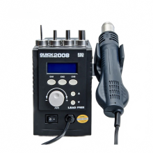 2008 Quick Original Hot Air Gun Desoldering Station for BGA Rework and Welding