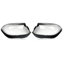 Mercedes Benz X166 GLS450/GLS500 2016-2019 Headlight Lens Cover Set - Left & Right Headlamp Covers