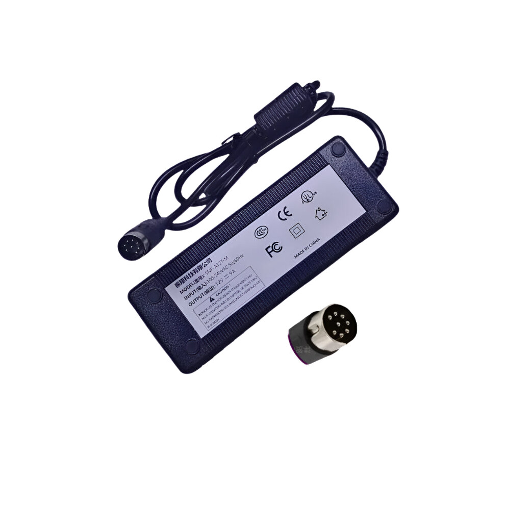 Skynet Snp A127m 12V 9A 8-Pin Ac Adapter Power Supply Charger For Monitor 313044896851