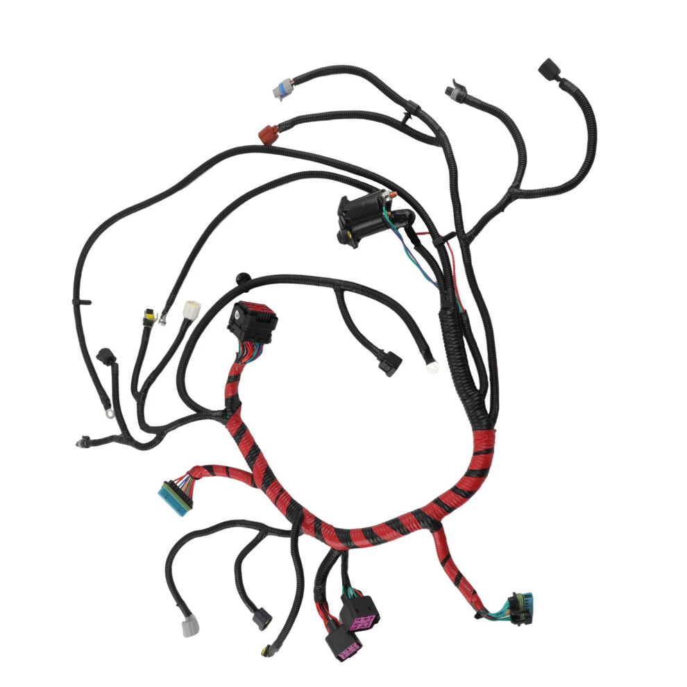 Ford Excursion & F-550 Engine Wiring Harness - 8 Cyl 7.3L 4At 4R100 (2000-2001 Models) 726084178625