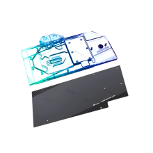 Bykski GPU Water Block with Backplate for MSI RX6800XT/6900XT/6950XT Gaming X Trio - Copper Radiator, Model MS6900Trio X