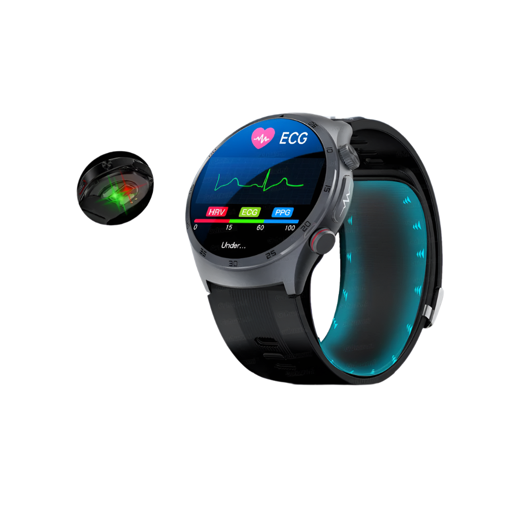 Smart Fitness Tracker: NFC-Enabled Blood Glucose, ECG, and Blood Pressure Monitoring Smartwatch for Huawei, Samsung, Xiaomi â Unisex Design