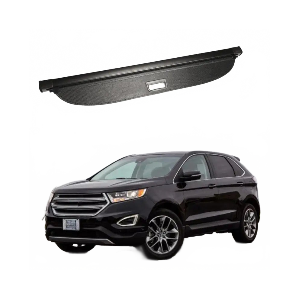 Ford Edge 2015 Canvas Retractable Trunk Shade Cargo Cover Black